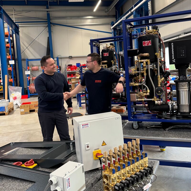Mitarbeitende der ONI Temperiertechnik Rhytemper GmbH